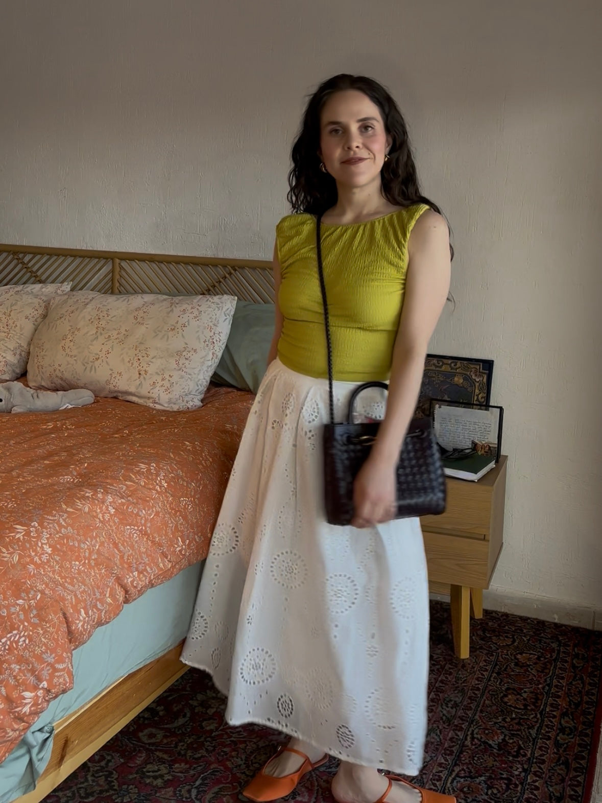 Falda Blanca Boho